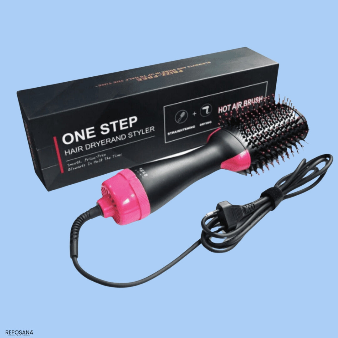 Cepillo secador y voluminizador Rosa