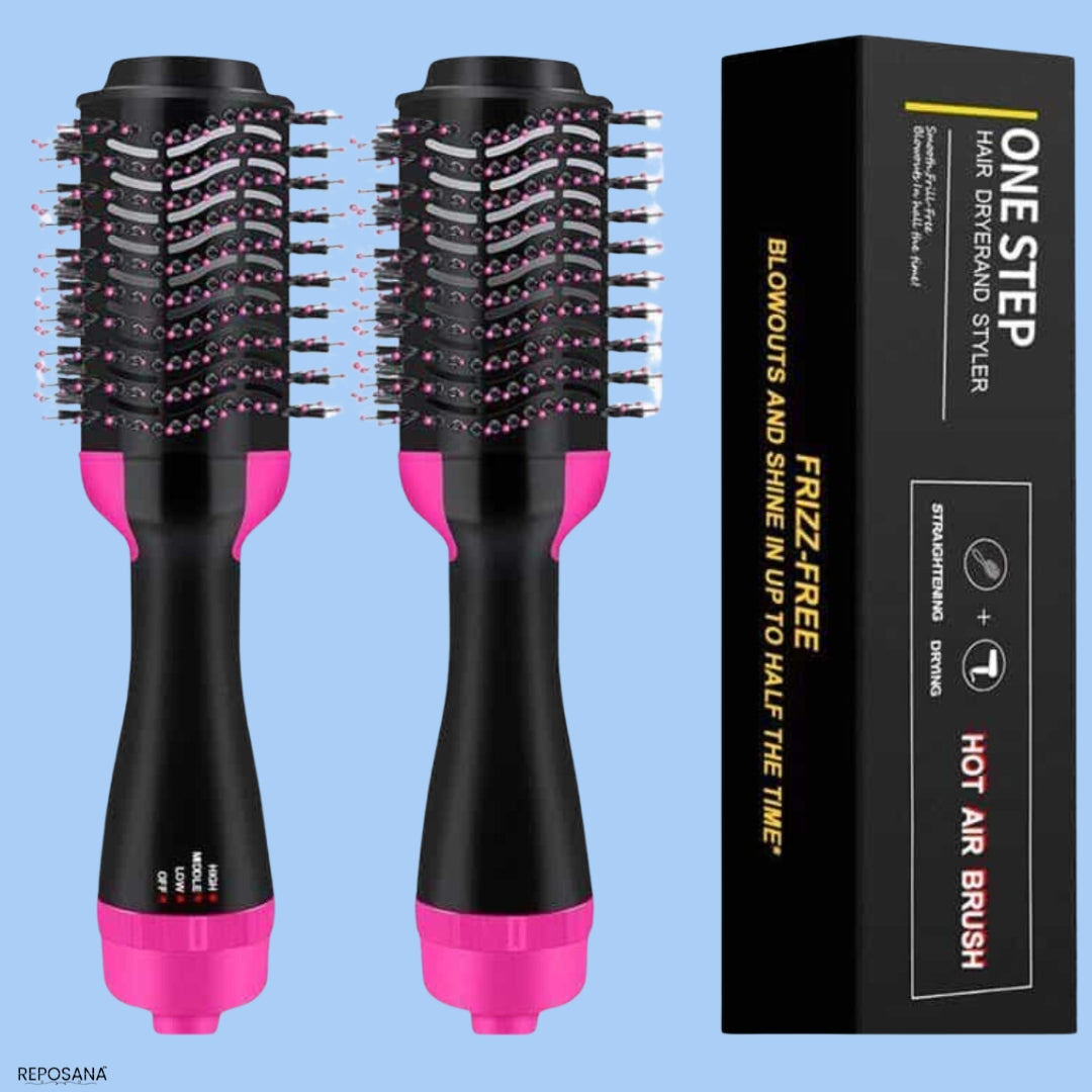 Cepillo secador y voluminizador Rosa