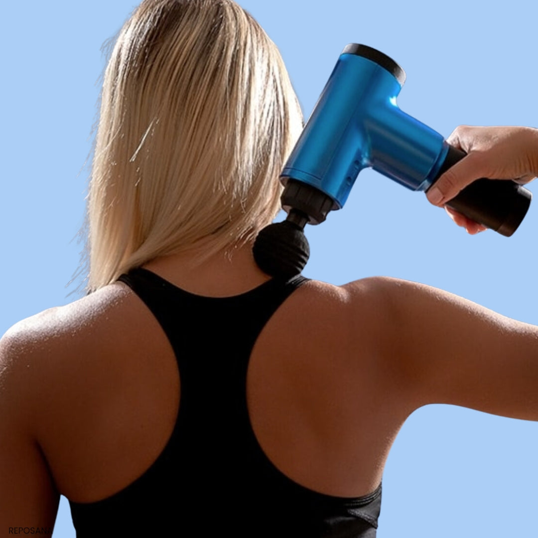 Pistola masajeadora – FitnessPlus